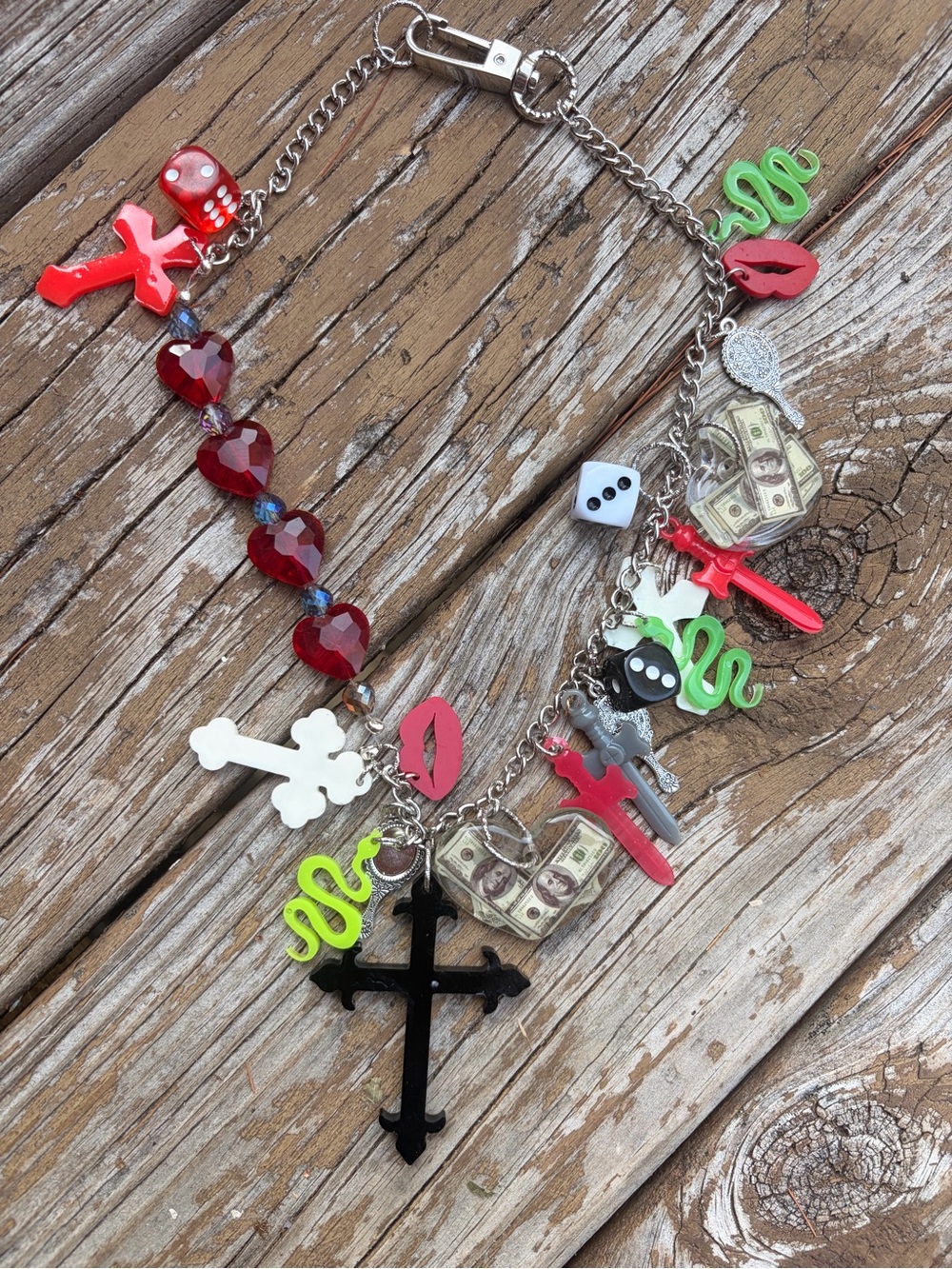 Relic Theory "Deadly Sins" Charm Necklace